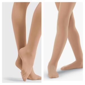 BALERA Dancewear Footed Ballet Tights LT Suntan